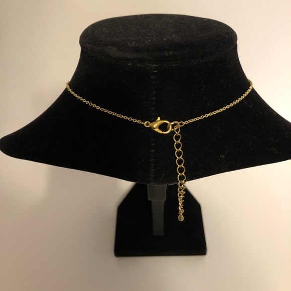 Rhinestone Necklace 16-18” - Picture 6 of 6